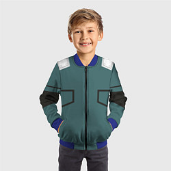 Бомбер детский MHA IZUKU MIDORIYA, цвет: 3D-синий — фото 2