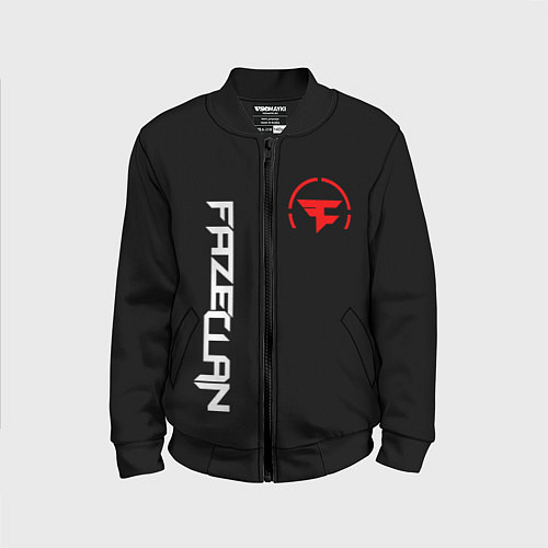 Детский бомбер FaZe Clan: E-Sports / 3D-Черный – фото 1