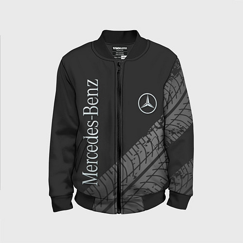 Детский бомбер Mercedes AMG: Street Style / 3D-Черный – фото 1