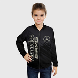 Бомбер детский Mercedes AMG: Black Edition, цвет: 3D-черный — фото 2