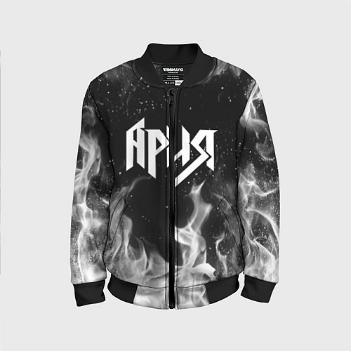 Детский бомбер АРИЯ / 3D-Черный – фото 1