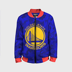 Бомбер детский GOLDEN STATE WARRIORS, цвет: 3D-красный