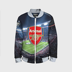 Бомбер детский FC Arsenal, цвет: 3D-серый