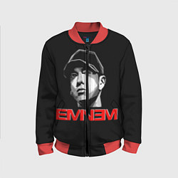 Бомбер детский Eminem, цвет: 3D-красный