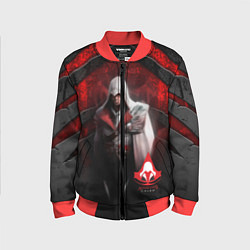 Бомбер детский Assasin's creed, цвет: 3D-красный