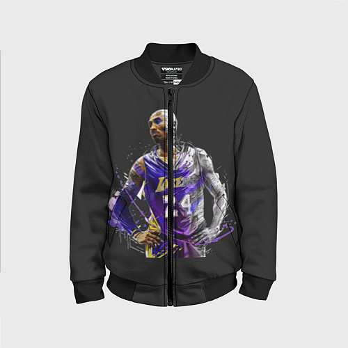 Детский бомбер Kobe Bryant / 3D-Черный – фото 1