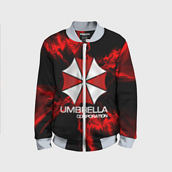 Бомбер детский UMBRELLA CORP, цвет: 3D-серый