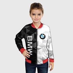Бомбер детский BMW, цвет: 3D-красный — фото 2
