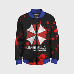 Бомбер детский UMBRELLA CORP, цвет: 3D-синий