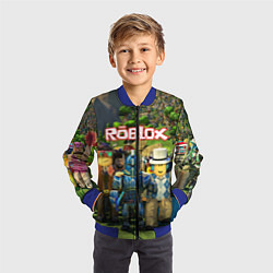 Бомбер детский ROBLOX, цвет: 3D-синий — фото 2