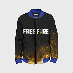 Бомбер детский Free Fire, цвет: 3D-синий