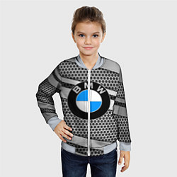 Бомбер детский BMW, цвет: 3D-серый — фото 2