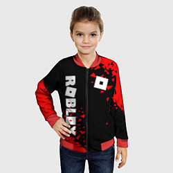 Бомбер детский ROBLOX, цвет: 3D-красный — фото 2