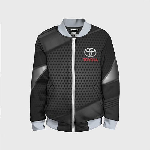 Детский бомбер TOYOTA / 3D-Серый – фото 1