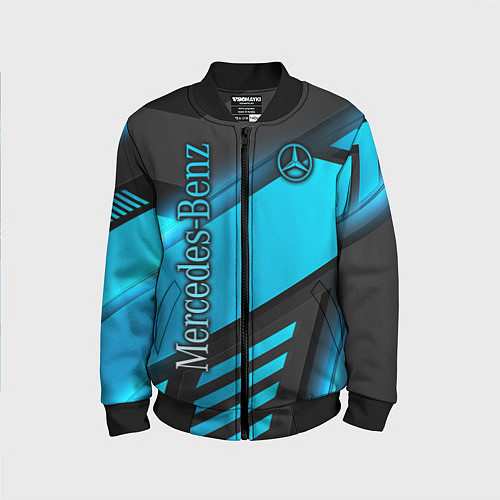 Детский бомбер Mercedes-Benz / 3D-Черный – фото 1
