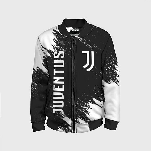 Детский бомбер JUVENTUS / 3D-Черный – фото 1