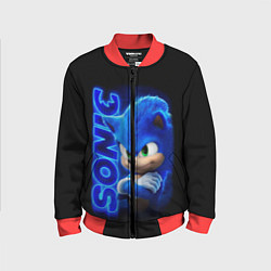 Бомбер детский SONIC, цвет: 3D-красный