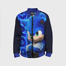 Бомбер детский SONIC, цвет: 3D-синий