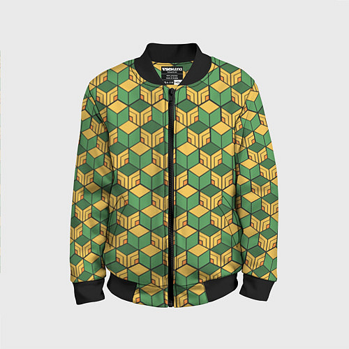 Детский бомбер ГИЮ ТОБИОКА / 3D-Черный – фото 1