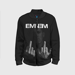 Бомбер детский EMINEM, цвет: 3D-черный