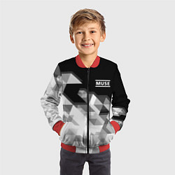 Бомбер детский Muse, цвет: 3D-красный — фото 2