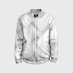 Бомбер детский Геометрическая Абстракция, цвет: 3D-серый