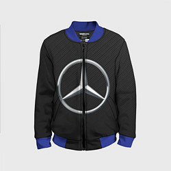 Бомбер детский MERCEDES-BENZ CARBON, цвет: 3D-синий