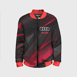 Бомбер детский AUDI, цвет: 3D-красный