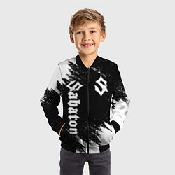 Бомбер детский SABATON, цвет: 3D-черный — фото 2