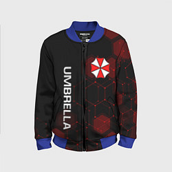 Бомбер детский UMBRELLA CORP, цвет: 3D-синий