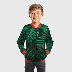 Бомбер детский Я из джунглей, цвет: 3D-красный — фото 2