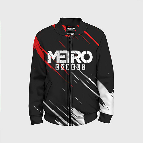 Детский бомбер METRO EXODUS / 3D-Черный – фото 1