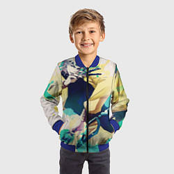 Бомбер детский JoJo, цвет: 3D-синий — фото 2