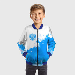 Бомбер детский Россия, цвет: 3D-синий — фото 2