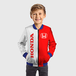 Бомбер детский HONDA, цвет: 3D-синий — фото 2