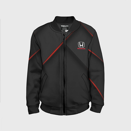 Детский бомбер HONDA Z / 3D-Черный – фото 1