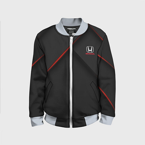 Детский бомбер HONDA Z / 3D-Серый – фото 1