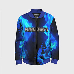 Бомбер детский MINECRAFT, цвет: 3D-синий