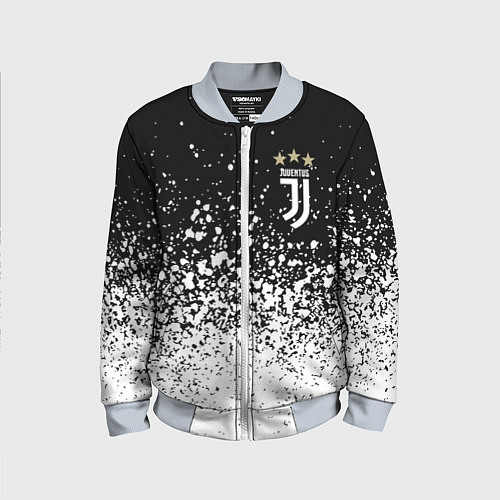 Детский бомбер JUVENTUS / 3D-Серый – фото 1