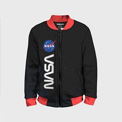 Бомбер детский NASA НАСА, цвет: 3D-красный