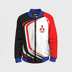 Бомбер детский Mitsubishi EVO Uniform, цвет: 3D-синий