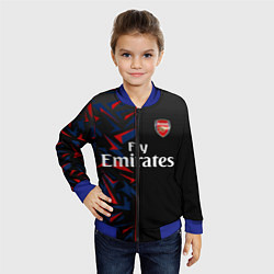 Бомбер детский ARSENAL UNIFORM 2020, цвет: 3D-синий — фото 2