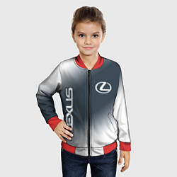 Бомбер детский LEXUS ЛЕКСУС, цвет: 3D-красный — фото 2