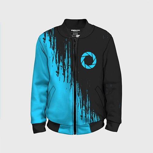 Детский бомбер PORTAL ПОРТАЛ / 3D-Черный – фото 1