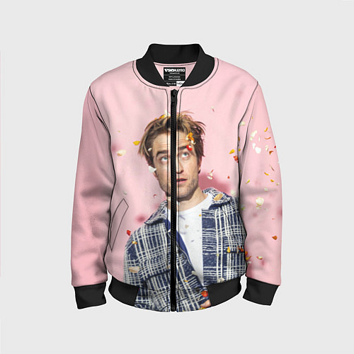 Детский бомбер ROBERT PATTINSON / 3D-Черный – фото 1