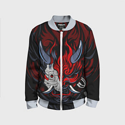 Бомбер детский SAMURAI LVL UP, цвет: 3D-серый