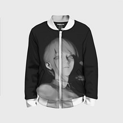 Бомбер детский Makima Chainsaw Man, цвет: 3D-белый