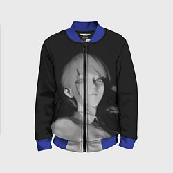 Бомбер детский Makima Chainsaw Man, цвет: 3D-синий