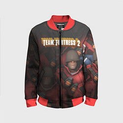 Бомбер детский Team Fortress, цвет: 3D-красный