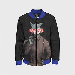 Бомбер детский BEASTARS, цвет: 3D-синий